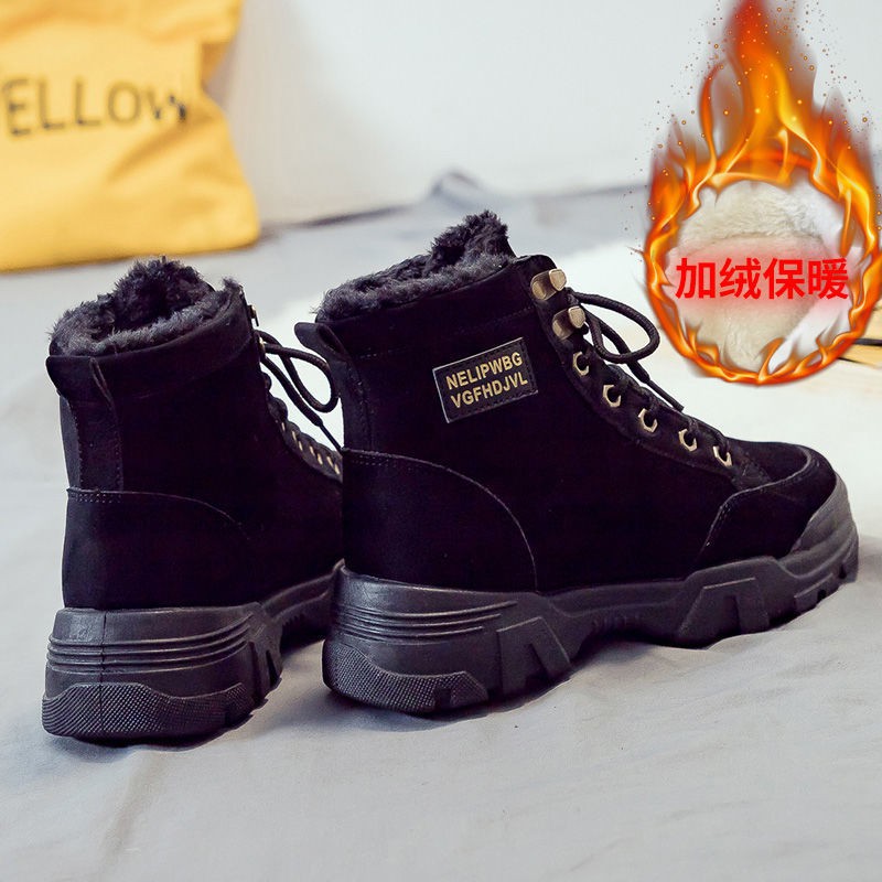 Giày bốt martin dày dặn phong cách Anh Quốc thời trang thu đông 2020 cho nữ | BigBuy360 - bigbuy360.vn