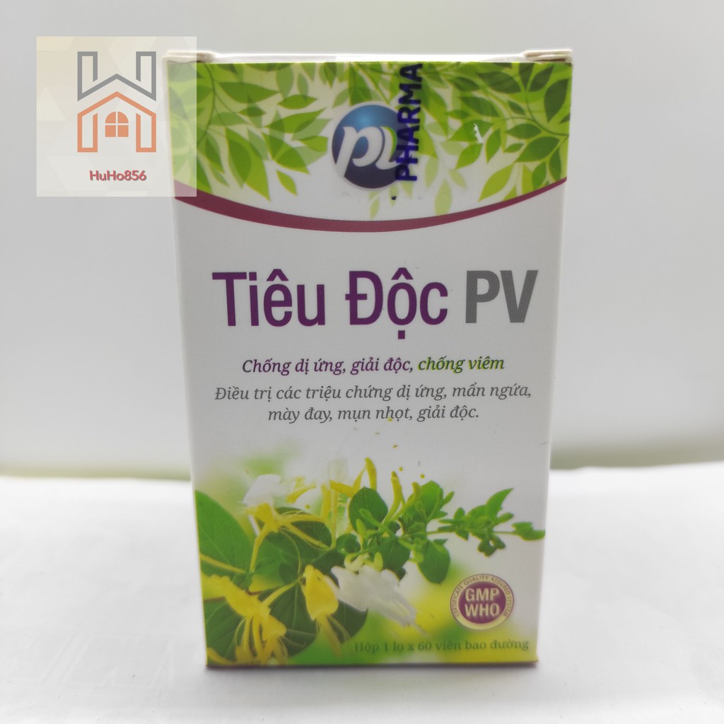 TIÊU DOC PV lọ 60 viên