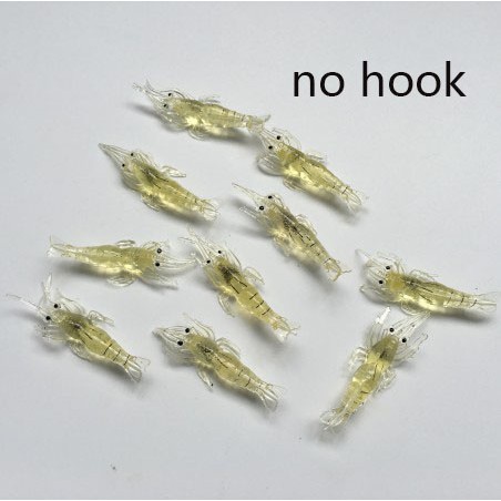 Set 10 mồi giả mềm câu cá 1.4g/5cm