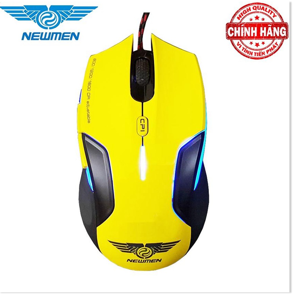 Chuột Có dây NEWMEN GAMING MOUSE N-SERIES N500 plus - Hàng Chính Hãng