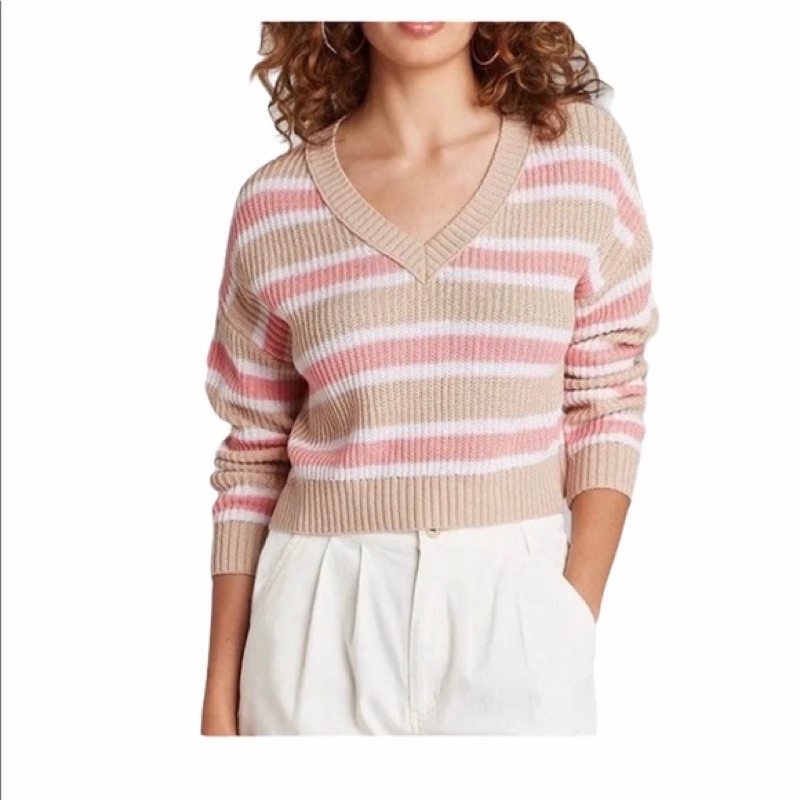 Áo len Wild Fable V-neck Cropped Sweater hàng XK | BigBuy360 - bigbuy360.vn