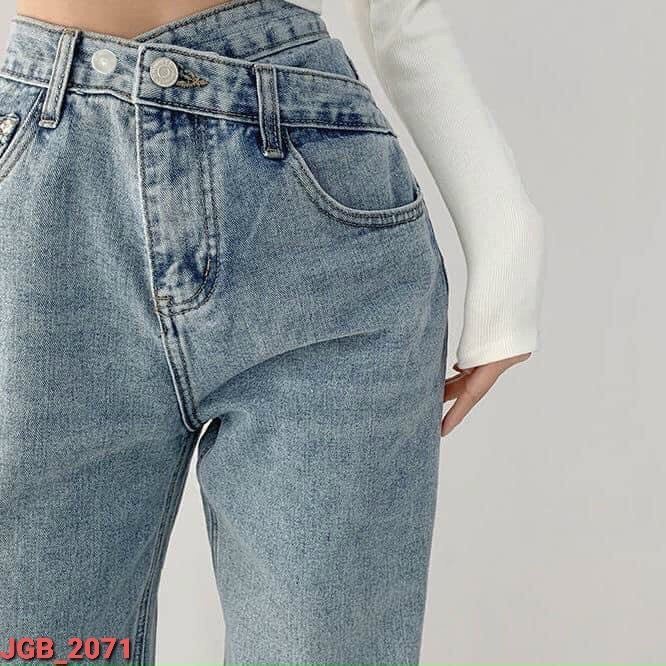 [M2071] Quần Jean Nữ Ống Suông Dài  dáng đẹp Chất jean dày dặn miền mại Xưỡng may LT77 | BigBuy360 - bigbuy360.vn