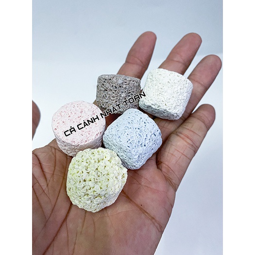 SỨ LỌC 3D 5 MÀU VẬT LIỆU LỌC CHO BỂ CÁ CẢNH PHÂN LẺ