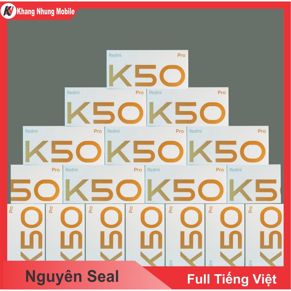 Điện Thoại Xiaomi Redmi K50 Pro 5G MediaTek Dimensity 9000 Pin 5000 sạc nhanh 120W - Hàng Nhập Khẩu - Kim Nhung