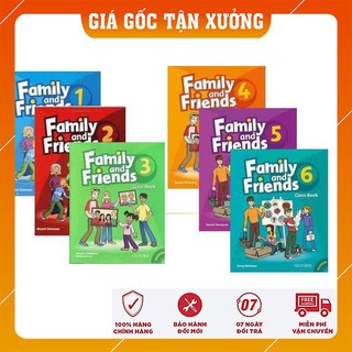 [Freeship- Xả Kho ] Combo Family and Friends Đồng Giá ( Bản 1st gồm Work Book và Student Book + File Nghe gửi Email)