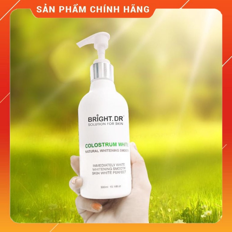 Tắm Trắng, Sữa Tắm Trắng Da BRIGHT DOCTOR Giúp Làn Da Trắng Sáng Mịn Màng Chai 300ml - Hàng Chính Hãng