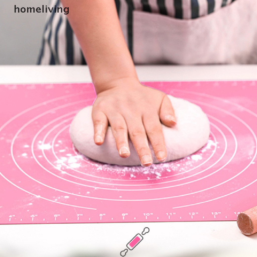 Thảm Silicone Dùng Lăn Bột Làm Bánh Tiện Dụng