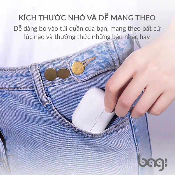 Tai Nghe Bluetooth Bagi Venus Pro - Âm Thanh Chân Thật - Chính Hãng - Bảo Hành 12 Tháng