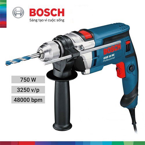 Máy khoan chính hãng Bosch GSB 16RE