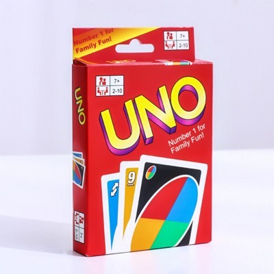 UNO Card Game, Basic Pack, Red