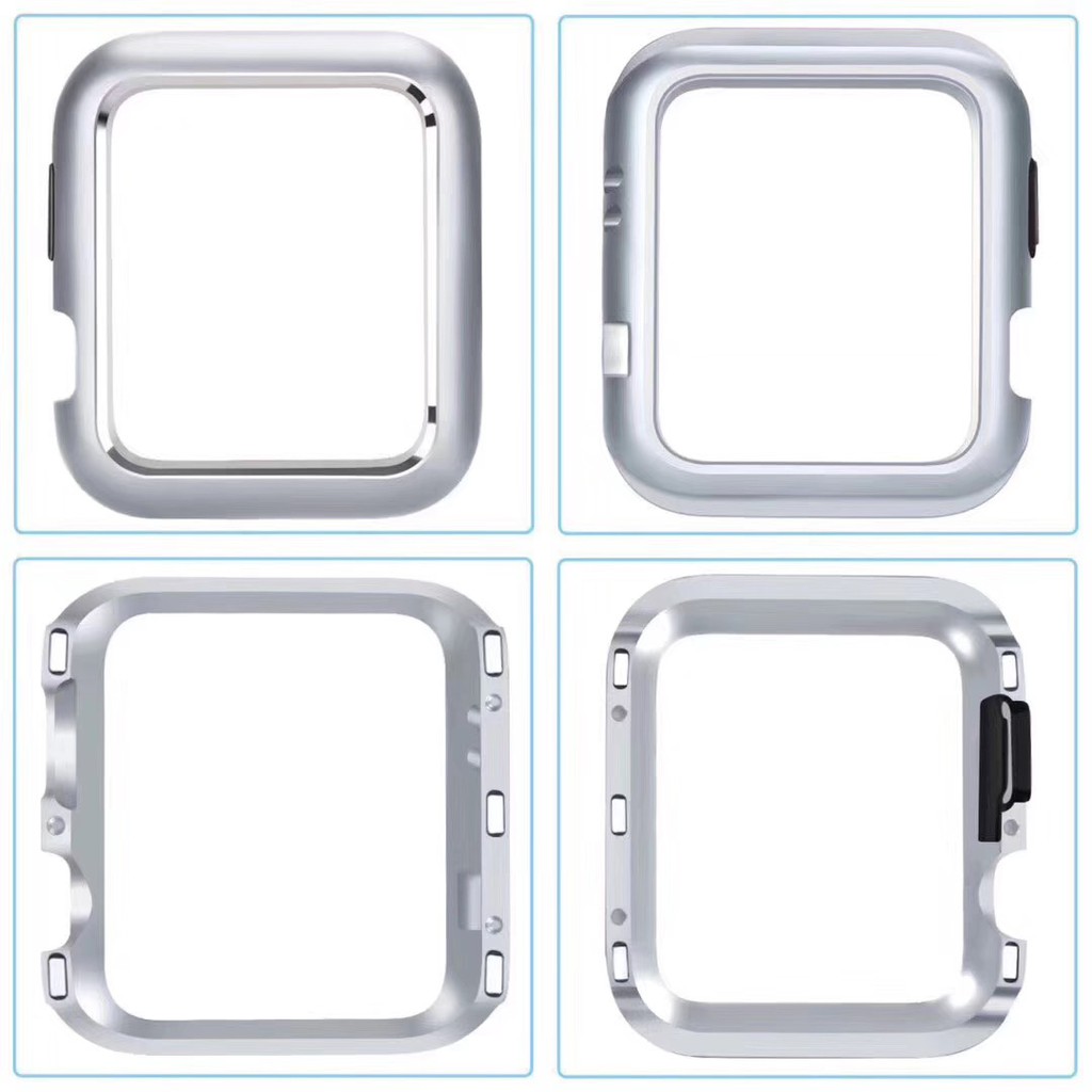 Vỏ Apple Watch Case Magnetic 38mm 40mm 42mm 44mm Khung kim loại cho iWatch Series SE 6/5/4/3/2/1