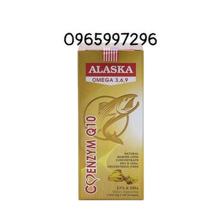 Viên dầu cá Alaska Omega 369 bổ não, sáng mắt, khỏe tim mạch