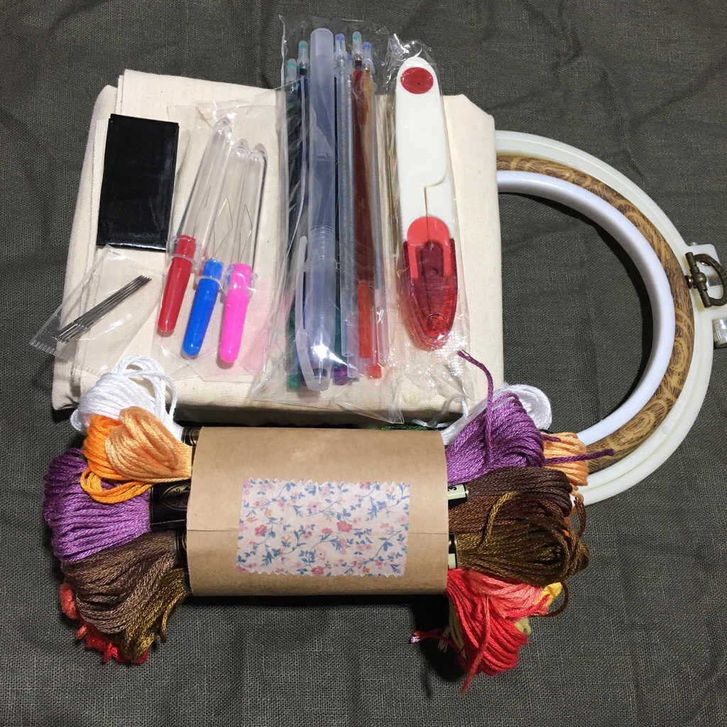 Bộ thêu hiện đại cơ bản