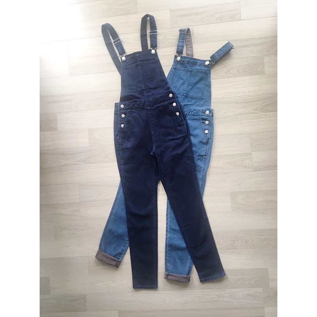 Quần yếm jean Uni dáng đẹp đủ size