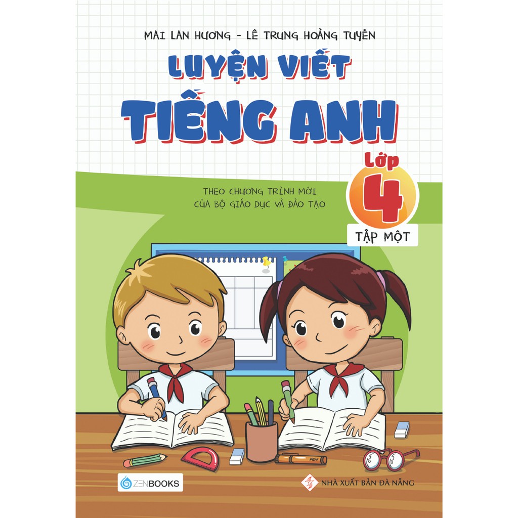 Sách - Luyện Viết Tiếng Anh 4 - Tập 1 - Mai Lan Hương