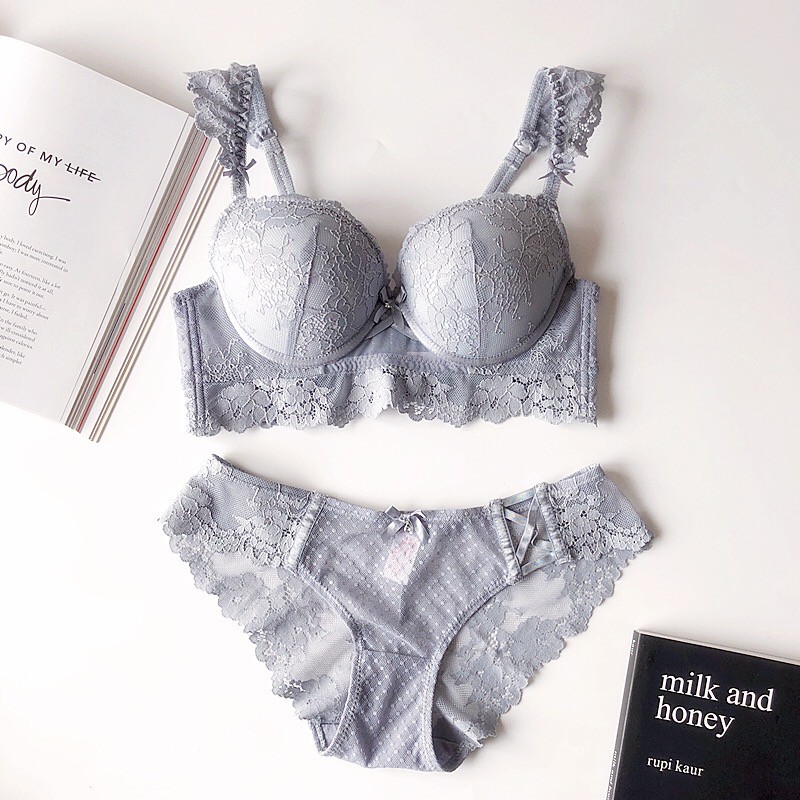 Bộ KL ren bèo mút xoài đẩy không gọng BL | BigBuy360 - bigbuy360.vn