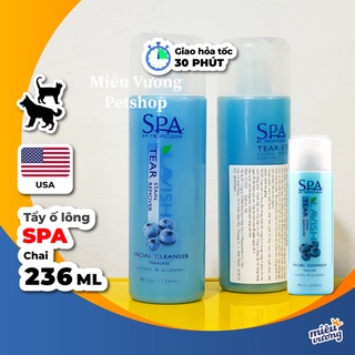 Tẩy vết ố lông Spa by Tropiclean Lavish Tear Stain Remover cho chó mèo [Chai 236ml]