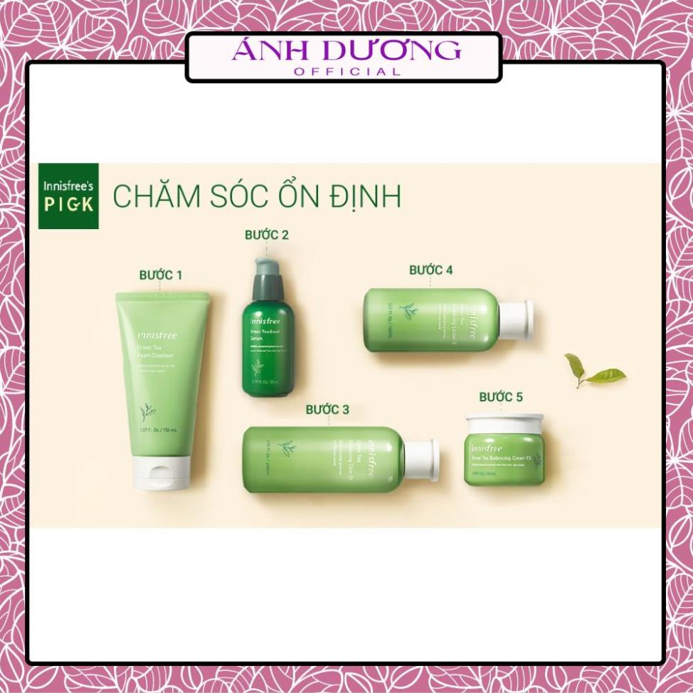 Nước hoa hồng innisfree trà xanh ,nước cân bằng độ ẩm innisfree Green Tea Balancing Skin Ex 200ml - anhduong.official.vn