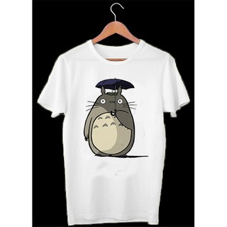 Áo thun Cotton Unisex - Nhân vật Totoro - Chibi - Totoro ngạc nhiên