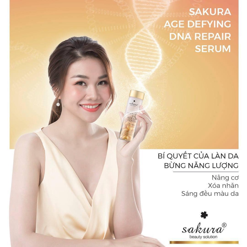 Serum dưỡng da chống lão hóa Sakura Age Defying DNA Repair Serum