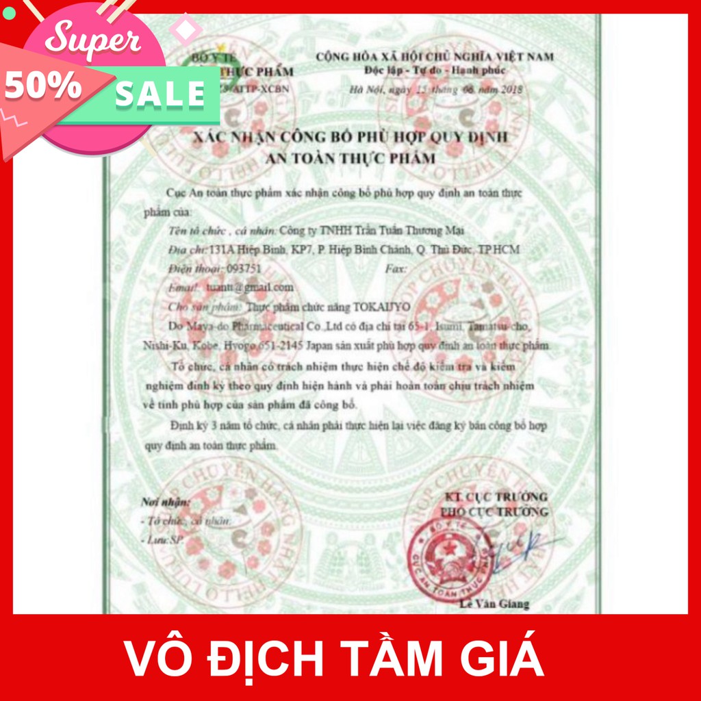 GIÁ VÔ DỊCH Viên Uống hỗ trợ người tiểu đường Tokaijyo của Nhật Bản loại 170 viên, 370 viên shopnhatlulu GIÁ VÔ DỊCH