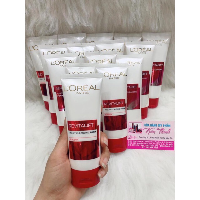 Sữa Rữa Mặt L'Orael Paris Skincare Revitalift Chống Lão Hoá