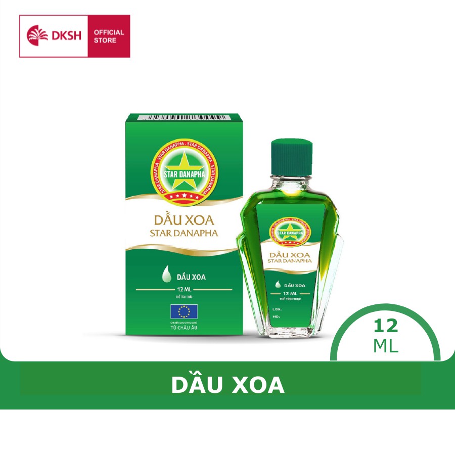 Dầu xoa Cao Sao Vàng STAR DANAPHA 12ML