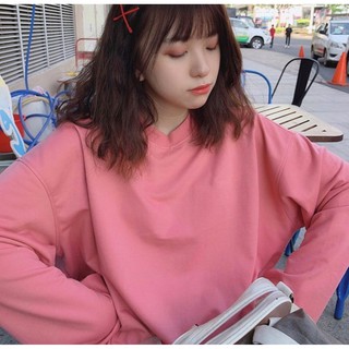 Áo Tay Dài BASIC LONG SLEEVE Màu Hồng Unisex