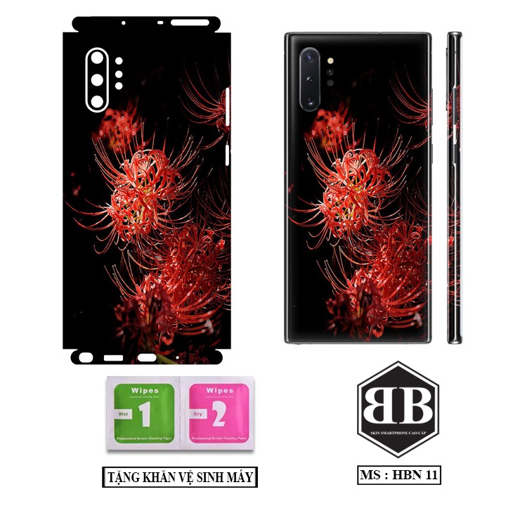 Skin dán miếng dán điện thoại Samsung Note 10 Plus ( PPF samsung note10plus ) in hình cặp theo yêu cầu