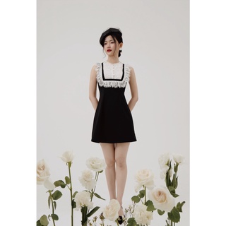 Váy liền năng động phối cổ ren ORCHID DRESS thiết kế bởi Joie des Roses
