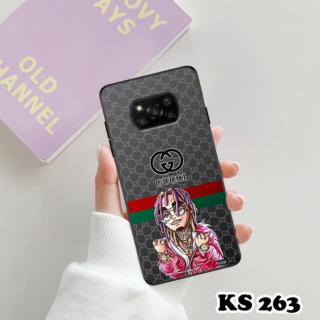 Ốp lưng Poco M3 - Poco X3 - Poco X3 Pro - Ốp in hình GÜÇÇÏ - lưng nhám viền TPU cao cấp
