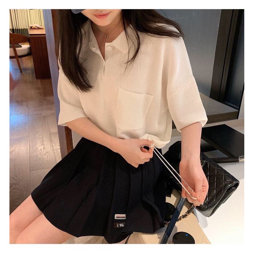 áo croptop nữ dây thắt eo cá tính phong cách dễ thương 0076