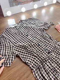 Bán sỉ sll váy kẻ caro sll