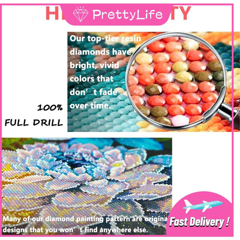 tranh đính đá Bộ Tranh Đính Đá 5D Tự Làm Hình Nhóm Nhạc BLACKPINK Kích Thước 30x30cm / 40x40xm / 50x50cm