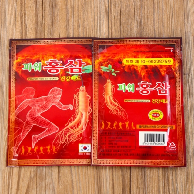 Cao dán Hồng Sâm Hàn Quốc