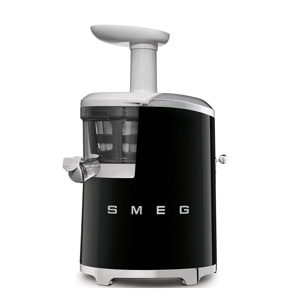 Máy Ép Chậm Trái Cây SMEG SJF01BLEU, Máy Ép Chậm Hoa Quả, Rau Củ Cực Êm, Kiệt Bã - Nhập Khẩu Từ Đức