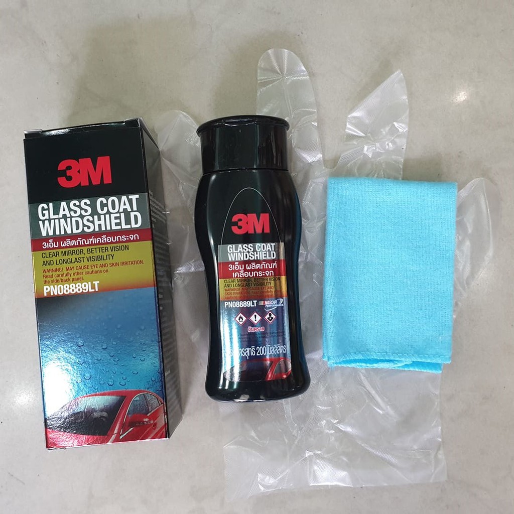 Chống bám nước kính ô tô 3M Glass Coat Windshield 200ml