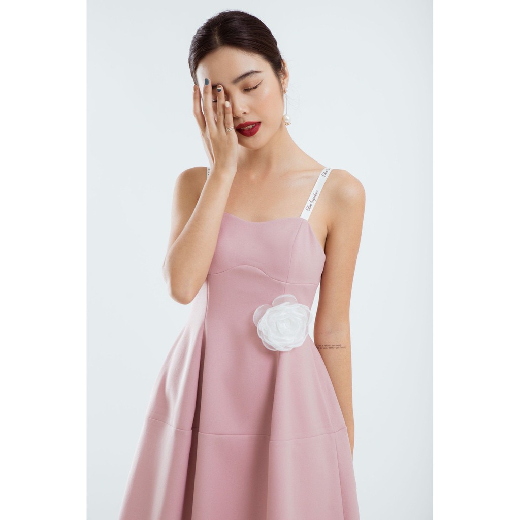 ĐẦM DÂY XẾP LI ĐÍNH HOA - D1197 | BigBuy360 - bigbuy360.vn