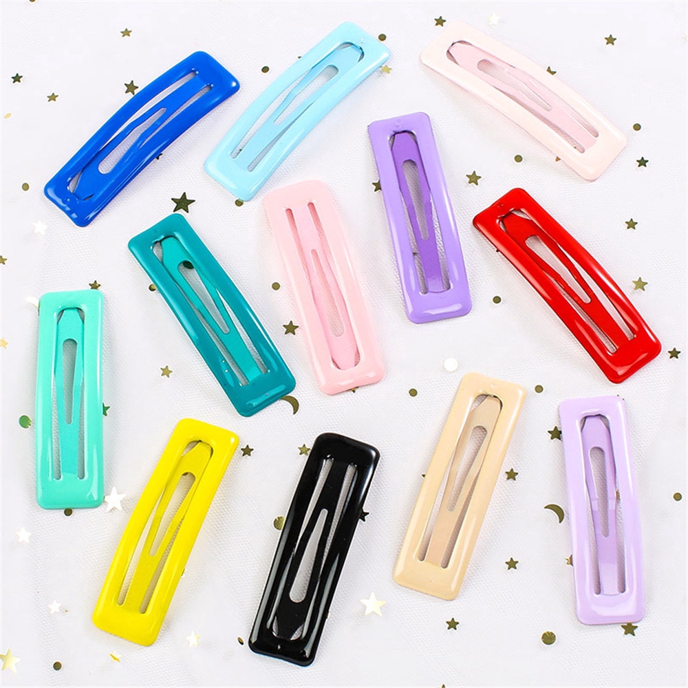 20 PCS/SET Cute Sweet Candy Color Girls BB Broken Hair Bangs Hairpin Hair Accessories