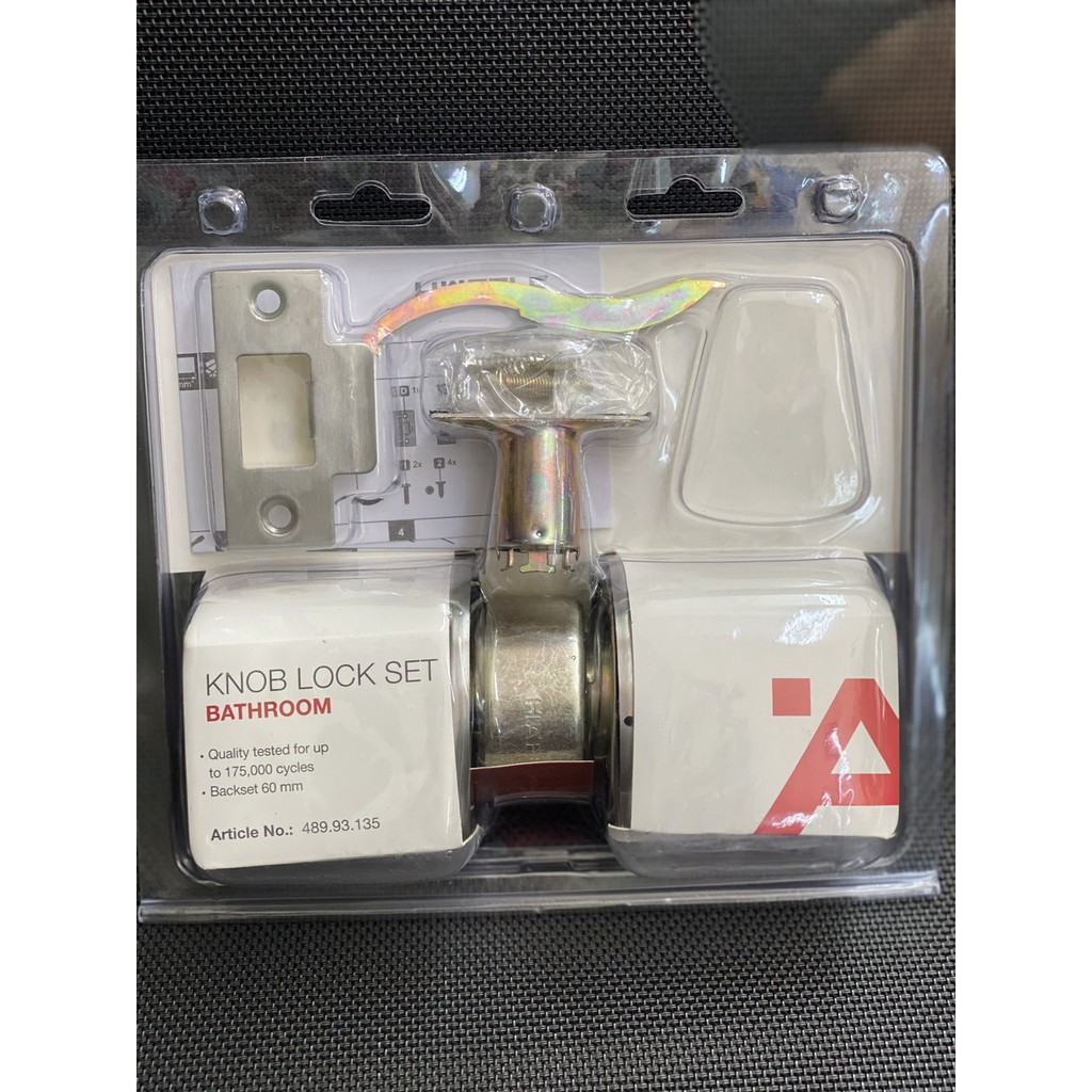 KHOÁ TAY NẮM TRÒN HAFELE  - INOX MỜ