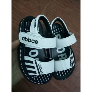 Sandal bé trai quai ngang da mềm