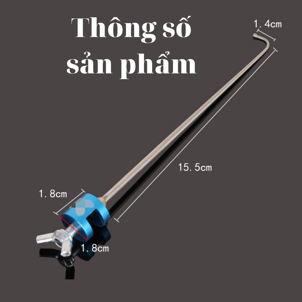 Gạt Cá Gắn Rọng Cao Cấp , Chất Liệu Thép Không Rỉ Bền Bỉ Với Thời Gian , Tiện Ích Dễ Sử Dụng