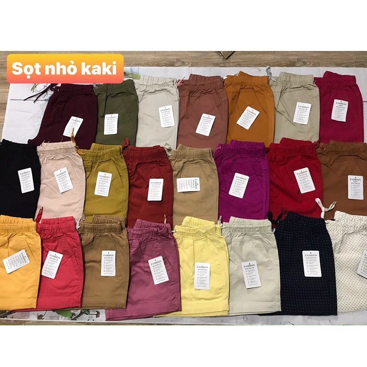Quần kaki nữ lưng thun [Cỡ size 43-70kg] QJ64