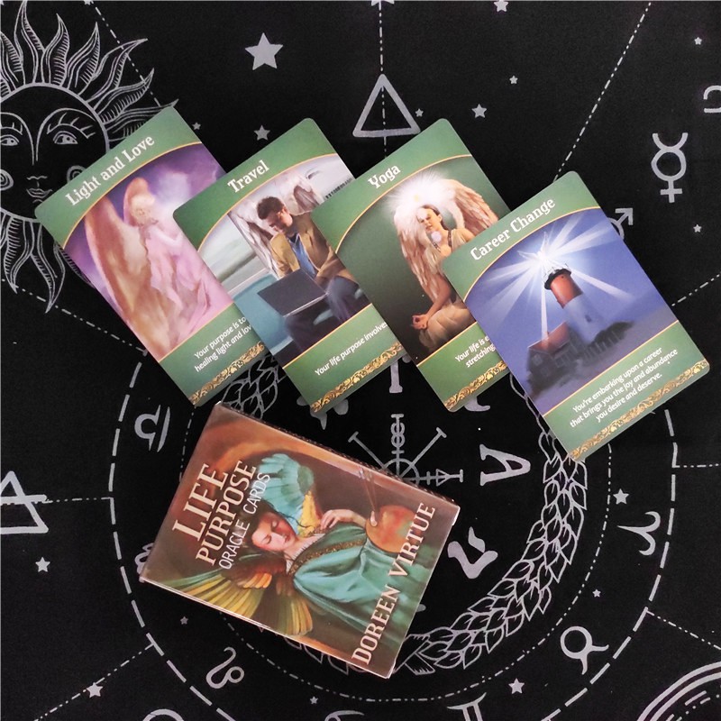 Bộ Bài Tarot Life Purpose Oracle Cards H14 New Đẹp