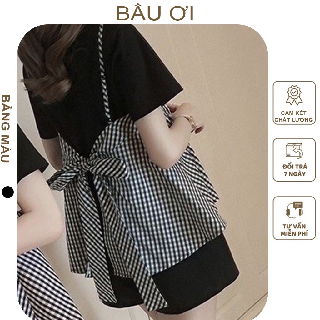 [FREE SHIP B22 ] BỘ BẦU TRƯỚC VÀ SAU SINH MÙA HÈ SIÊU MÁT THIẾT KẾ CÔNG SỞ CAO CẤP CHẤT LIỆU VOAN LỤA - BỘ QUẦN ÁO BẦU