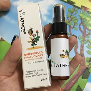 Xịt keo ong Vitatree giảm ho, long đờm hiệu quả 