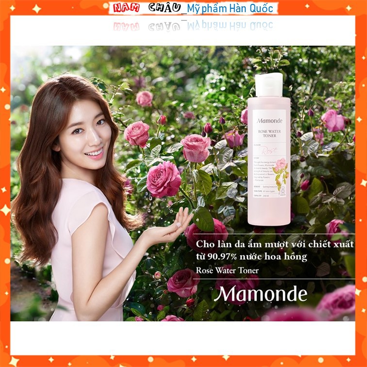 [Quà tặng 1C Khẩu Trang] Nước hoa hồng Mamonde Rose Water Toner cấp ẩm, làm mềm mịn da 250ml NPP Nam Châu | BigBuy360 - bigbuy360.vn