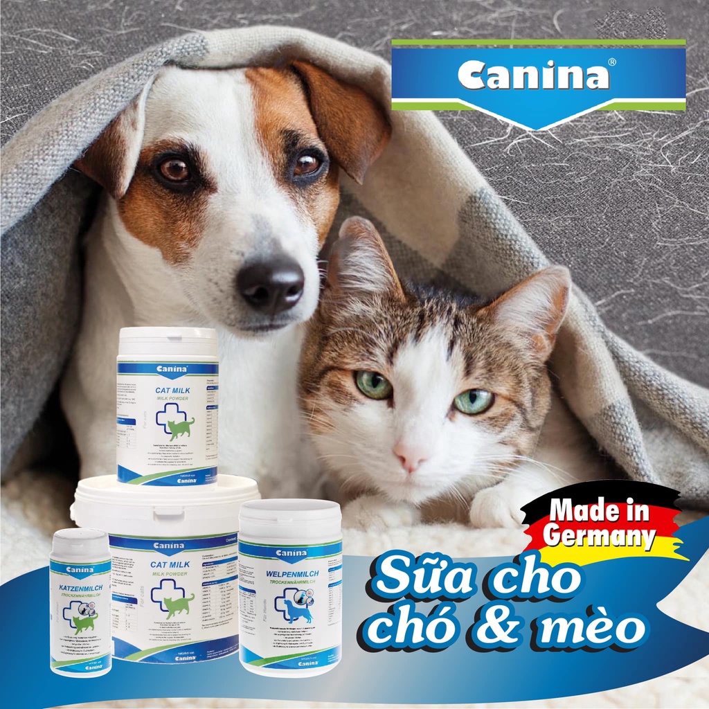 [DINH DƯỠNG CAO] HỘP 2KG sữa bột cho Mèo Con CANINA Katzenmilch - SỮA CHO MÈO CON