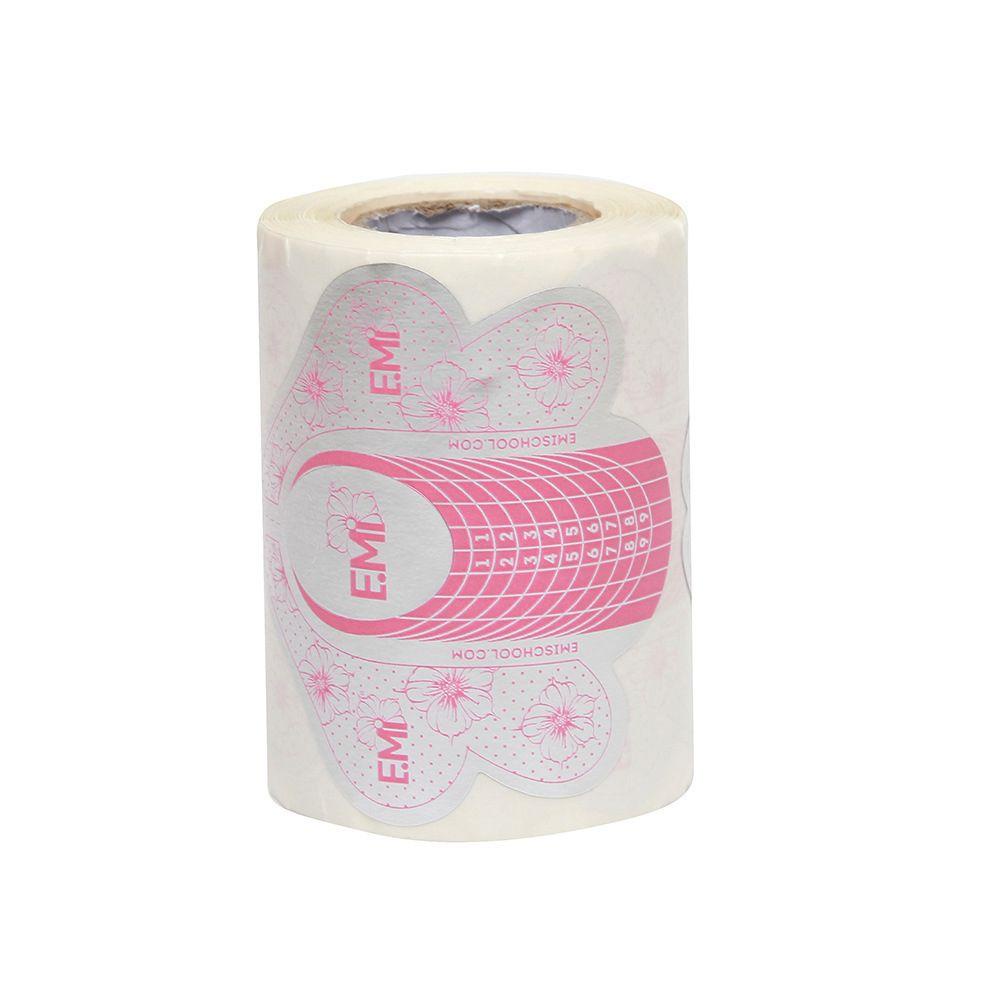 Khay Giấy Nối Dài Móng Gel UV Acrylic Màu Hồng DIY