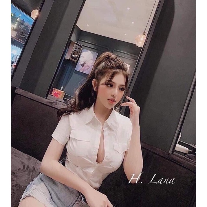 SƠ MI GU CỘC TAY TÚI TRƯỚC | BigBuy360 - bigbuy360.vn